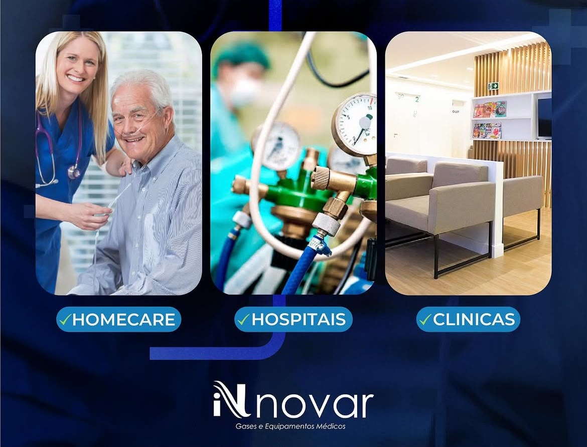 Home Care, Hospitais e Clínicas - Inovar Gases e Equipamentos Médicos