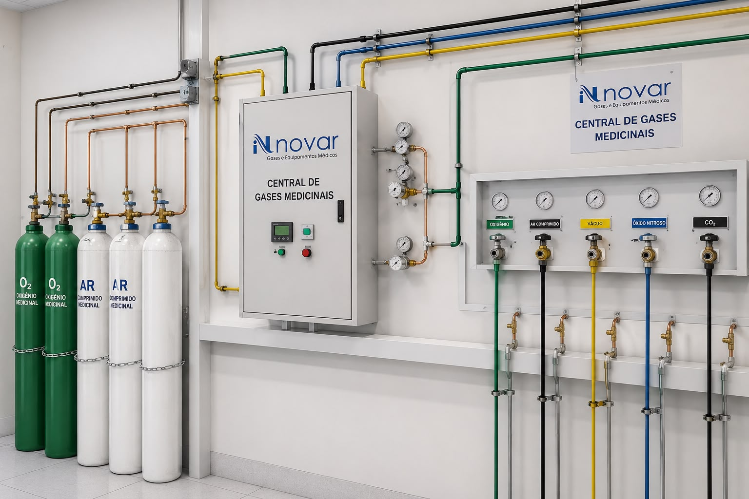 Centrais de gases medicinais
